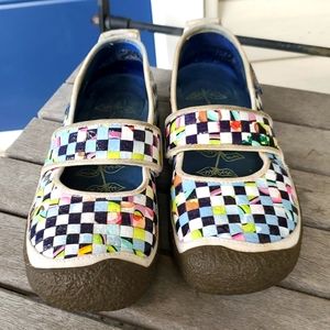 Keen Harvest Rice Bag Woven Women's Multi Slip On Mary Jane Shoes - Size 6.5